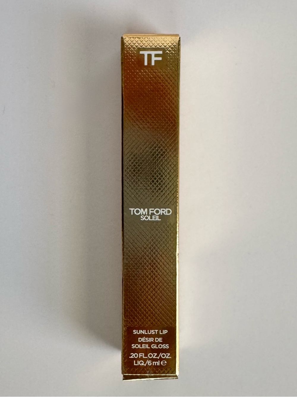 Tom Ford Soleil Sunlust Lip Gloss 6ml Full Size NIB Luxury Lip Gloss